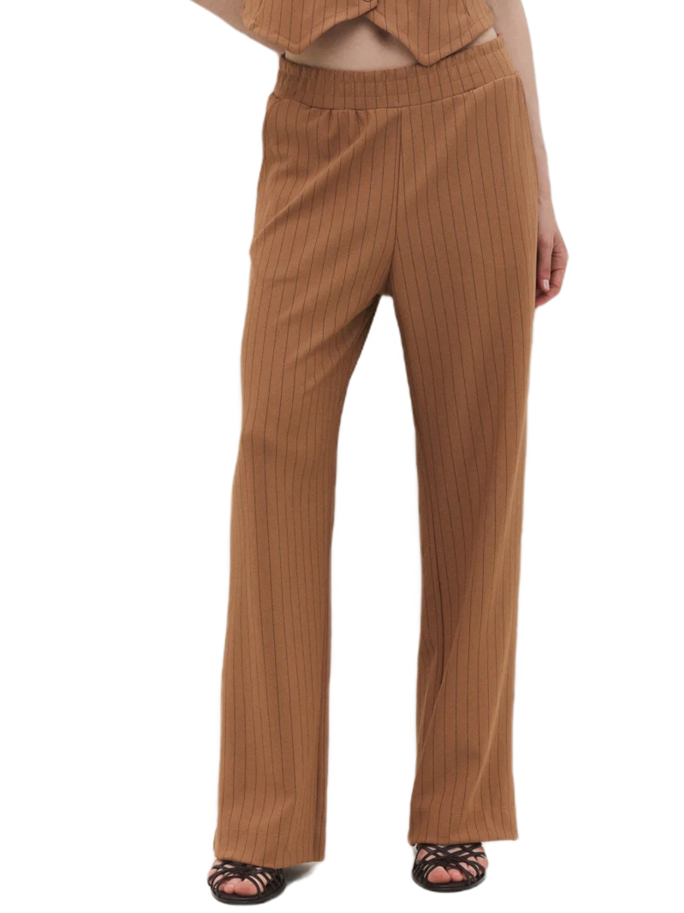 No Matter What Loosefit Broek in Bruin