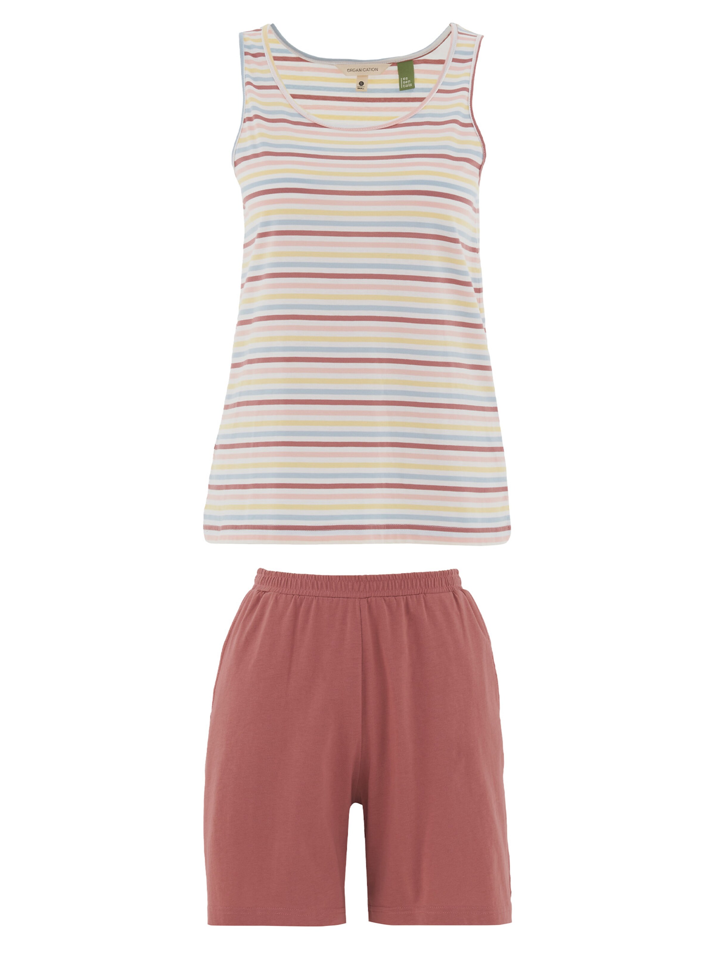 Organication Pajama in Mixed colors: front