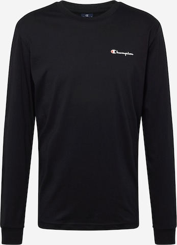 Champion Authentic Athletic Apparel T-shirt 'Classic' i svart: framsida