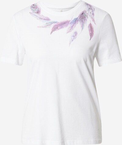 ONLY T-Shirt 'KITA' in lila / violettblau / orchidee / weiß, Produktansicht