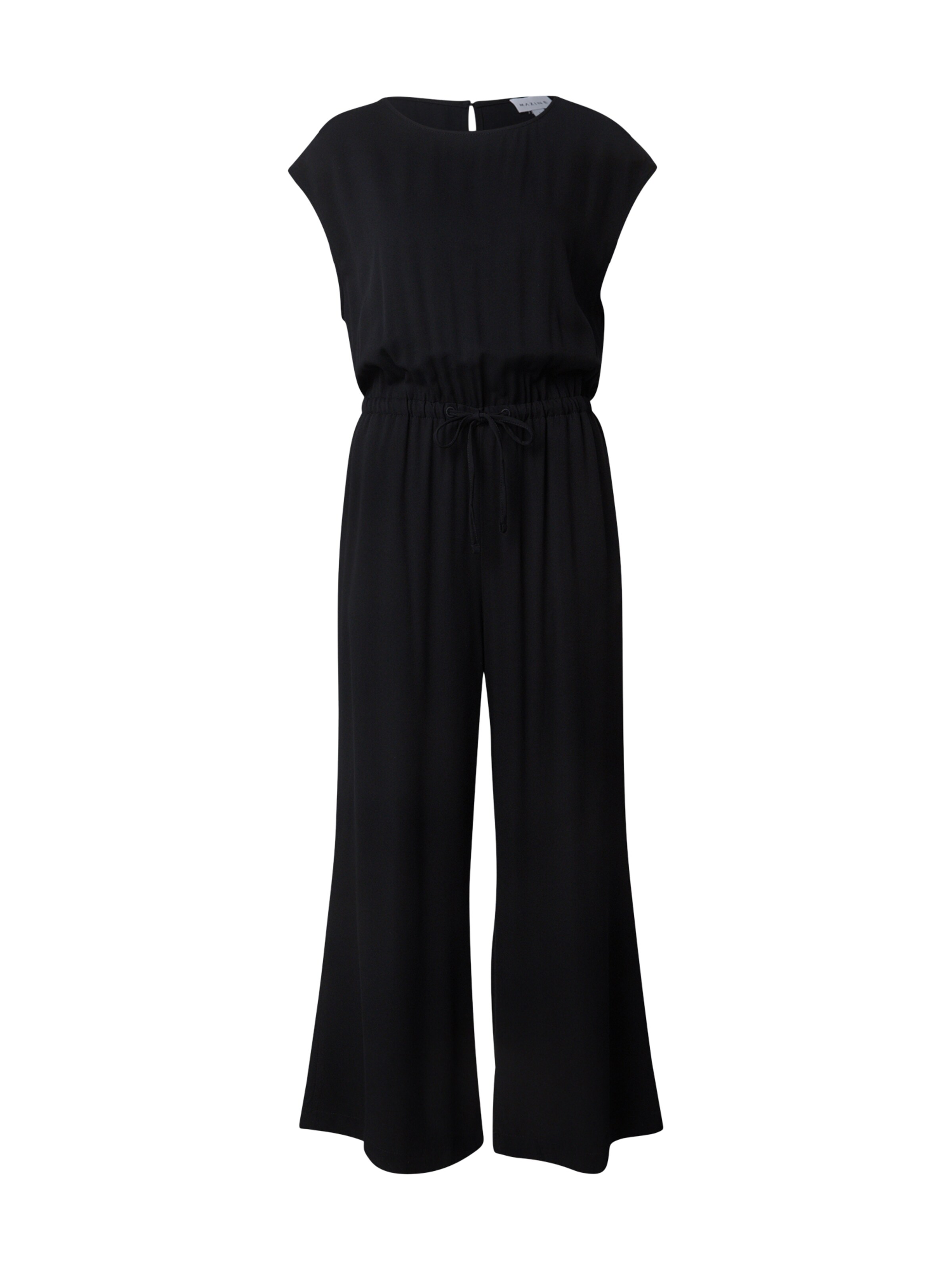 mazineKombinezon - crna boja: prednji dio