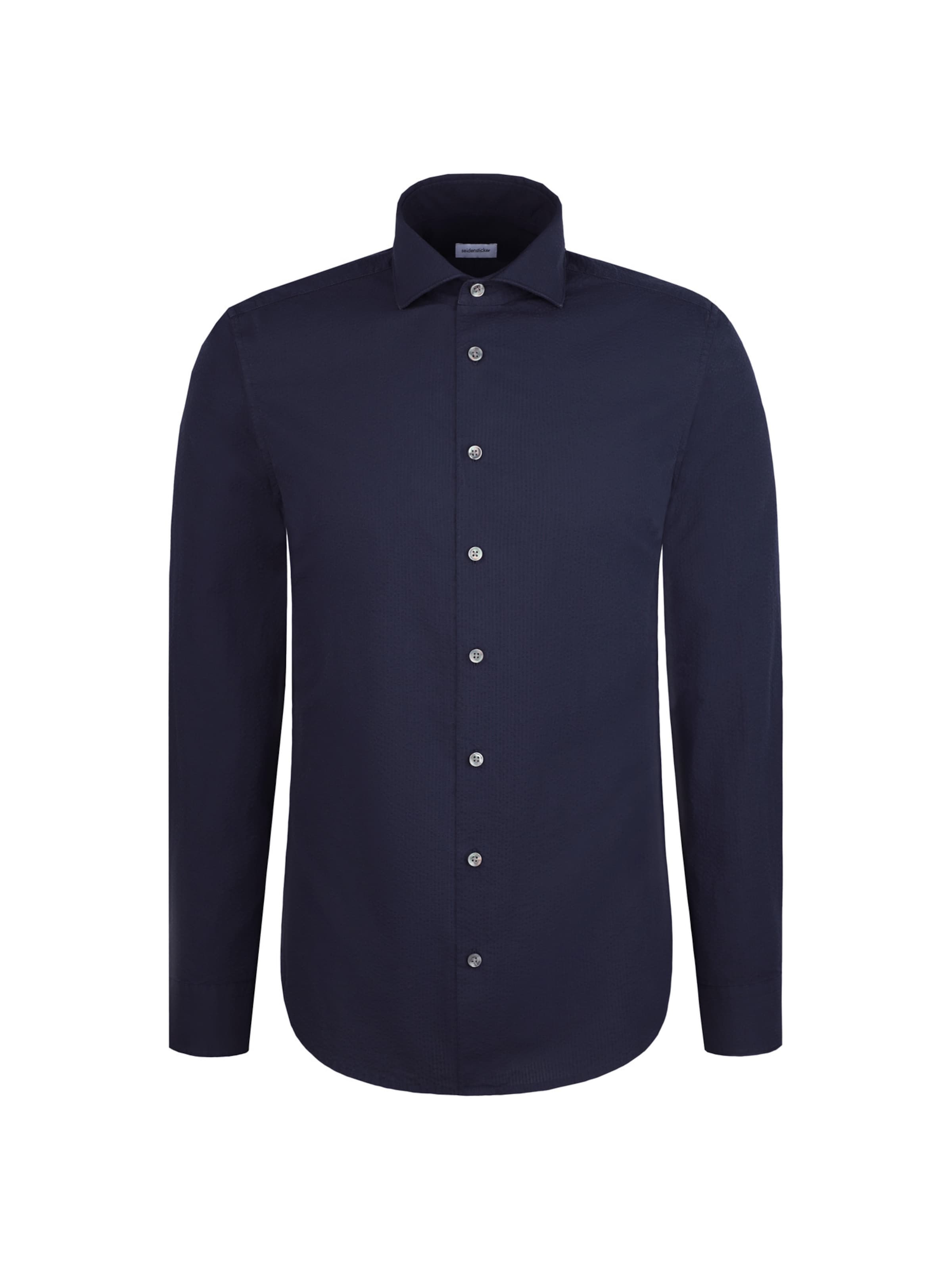 SEIDENSTICKER Button Up Shirt in Dark blue, Item view
