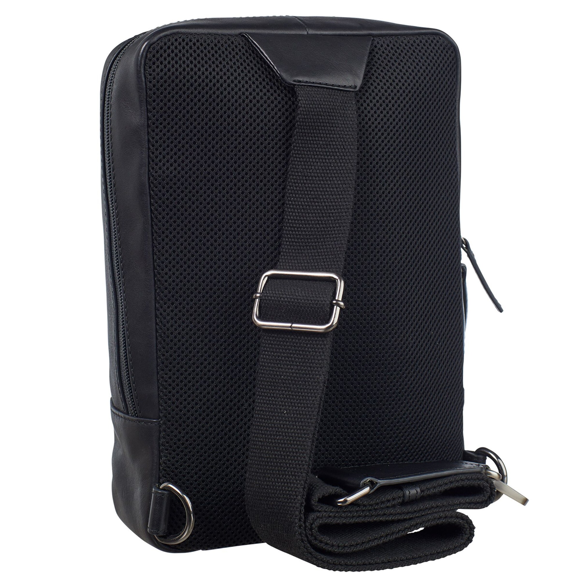 LEONHARD HEYDEN Tasche 'Hamburg' in Schwarz