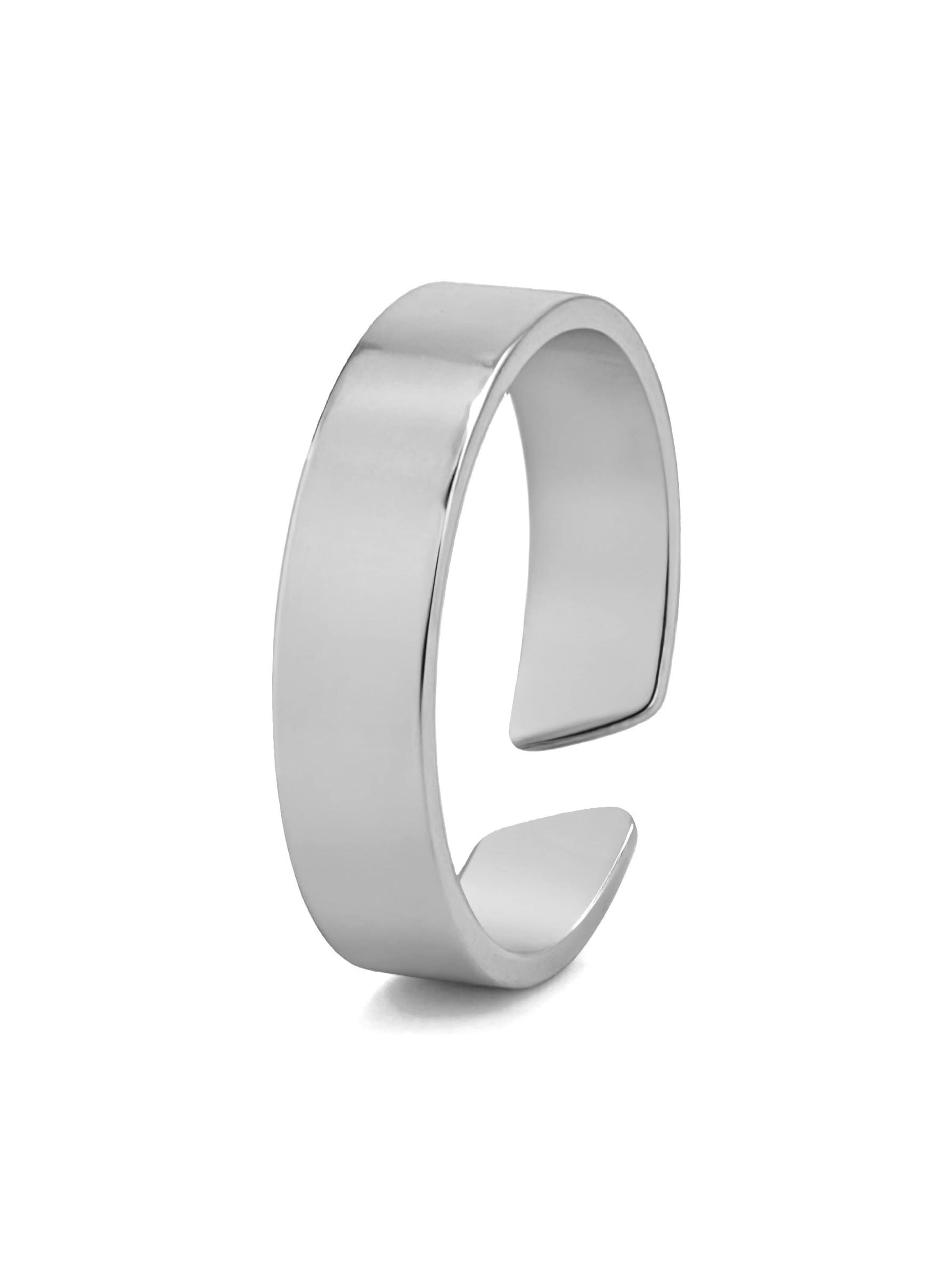 Akitsune Ring 'Liber'‌‌‌‌‌‌‌‌‌‌ in Silber: Vorderseite
