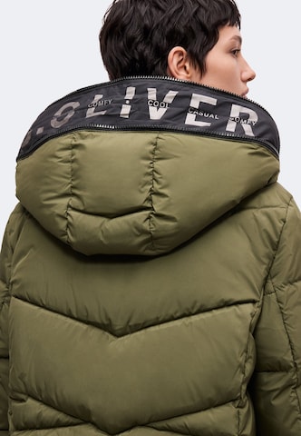 s.Oliver - Casaco de inverno em verde