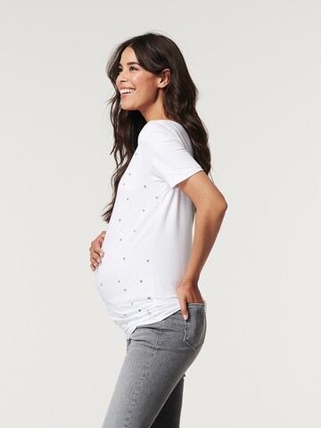 Esprit Maternity Тениска в бяло