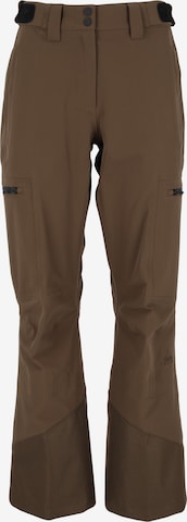 SOS Workout Pants 'Lipno' in Brown: front