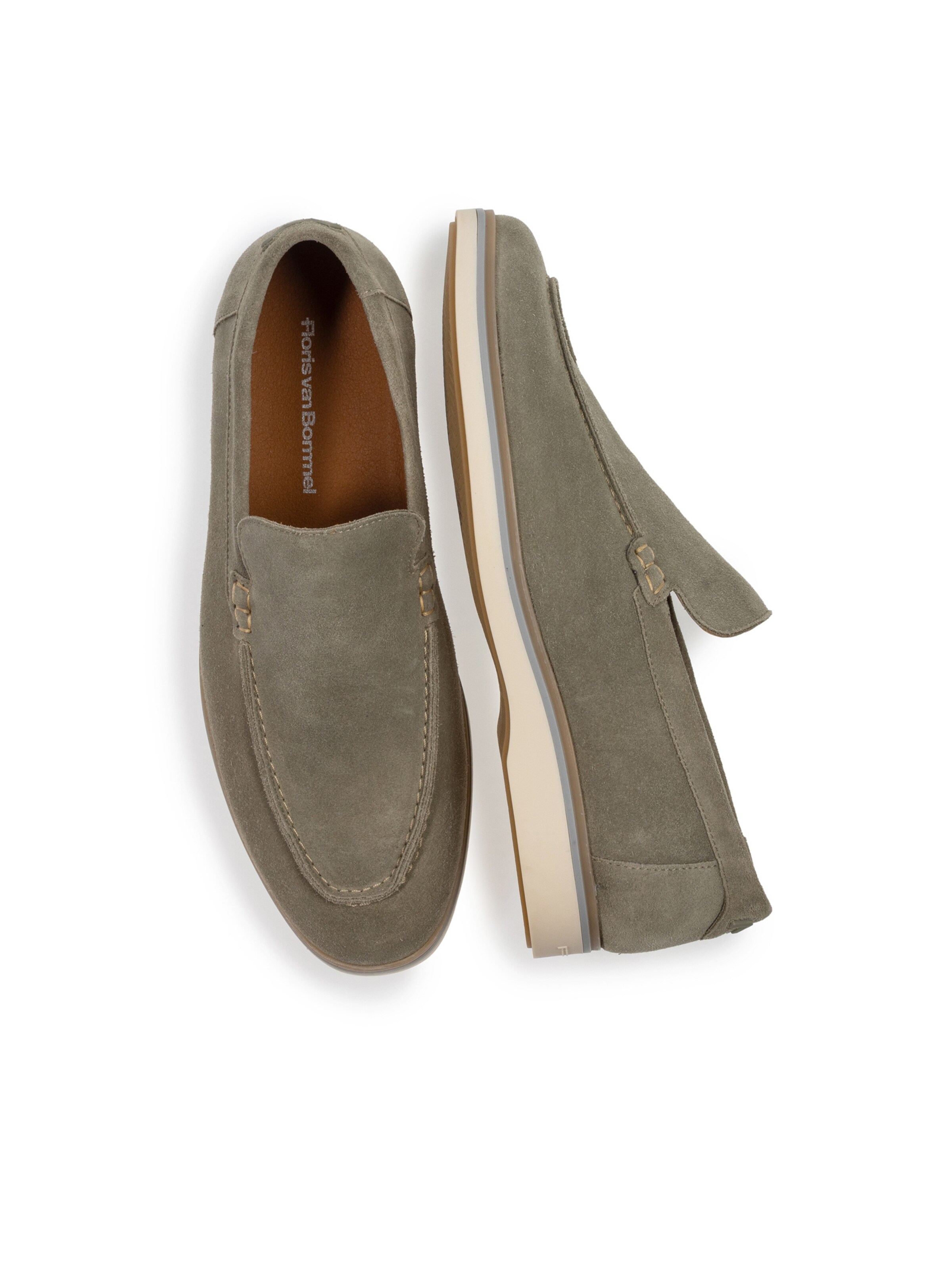 Mocassin 'De Oister 03' Floris van Bommel en vert