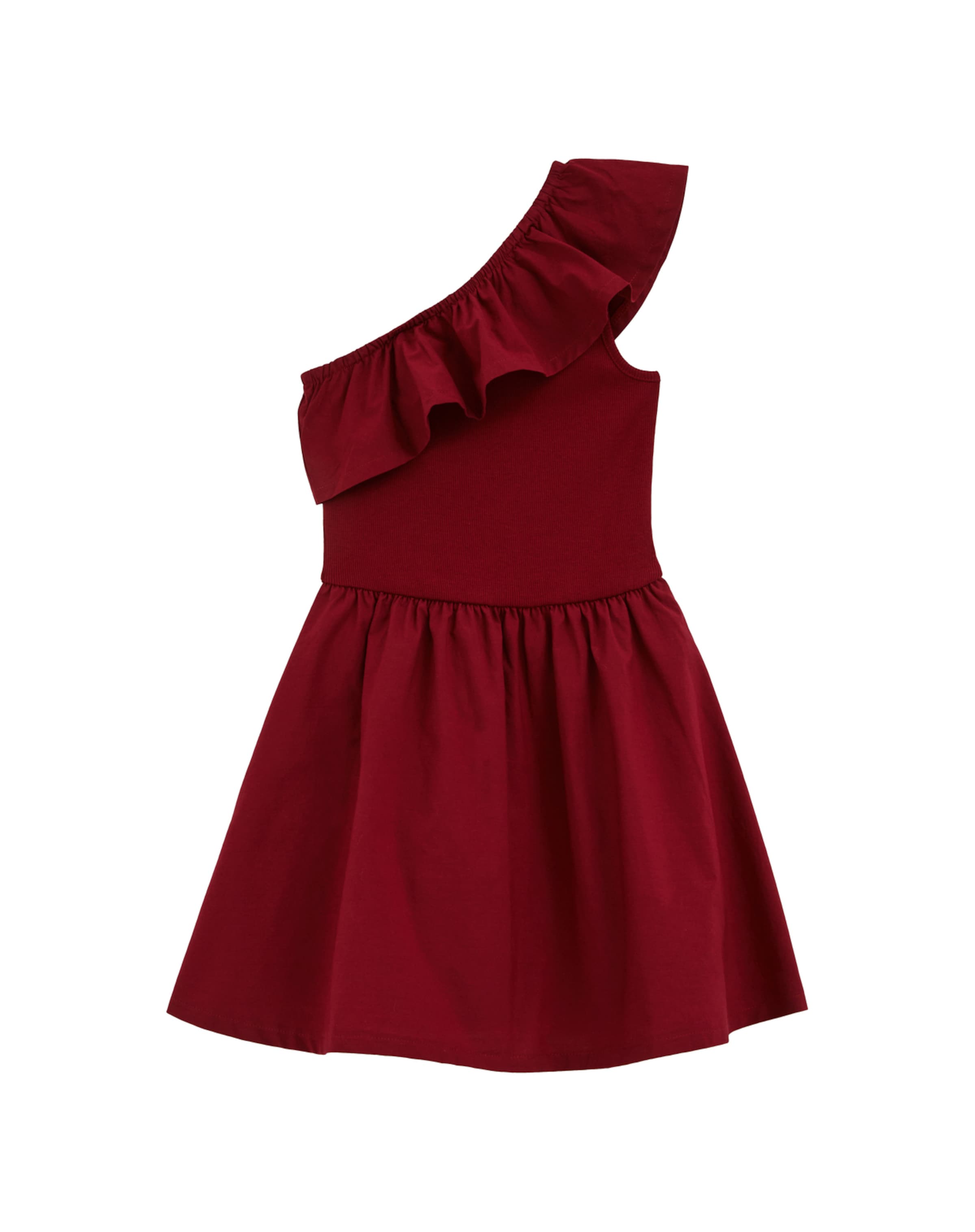 Rochie de la WE Fashion pe roșu: față