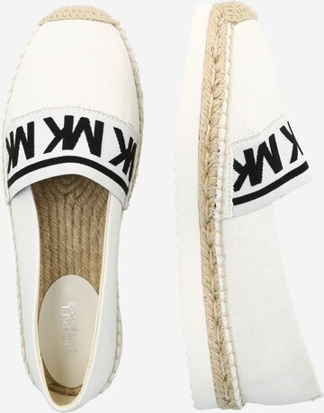 Espadrile 'VICKY' de la MICHAEL Michael Kors pe alb