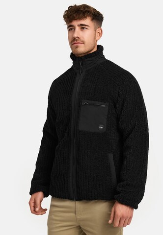 INDICODE JEANS Between-season jacket 'Scotts' in Black