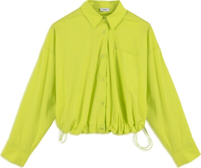 Twist Bluse in grün, Produktansicht