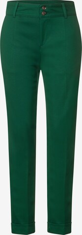 STREET ONE Slim fit Chino Pants in Green: front