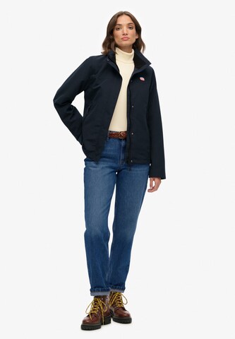 Superdry Tussenjas in Blauw
