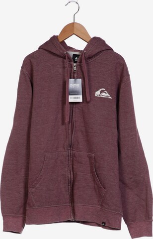 QUIKSILVER Kapuzenpullover M in Rot: predná strana