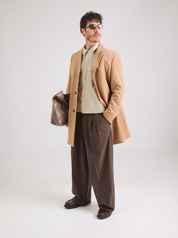 Calvin Klein Regular fit Πουκάμισο σε μπεζ