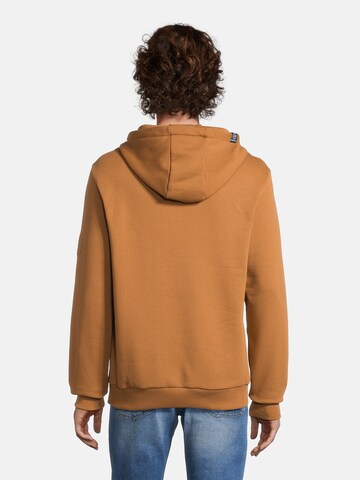 salzhaut Sweatshirt 'HEFF' in Bruin