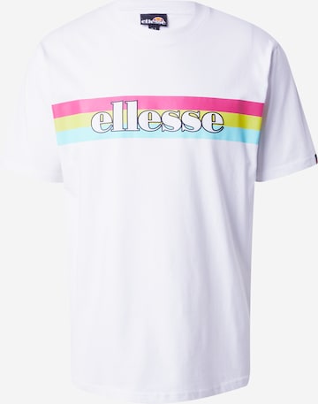 ELLESSE Shirt 'Driletto' in Wit: voorkant