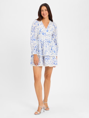 YAS Sommerkleid in Weiß: Vorderseite