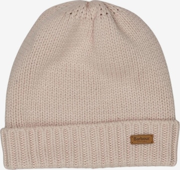 Barbour Hut oder Mütze One Size in Pink: Vorderseite