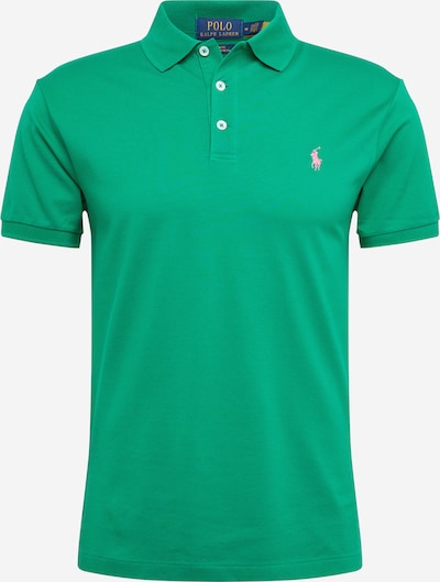 POLO RALPH LAUREN Majica | zelena / svetlo roza barva, Prikaz izdelka