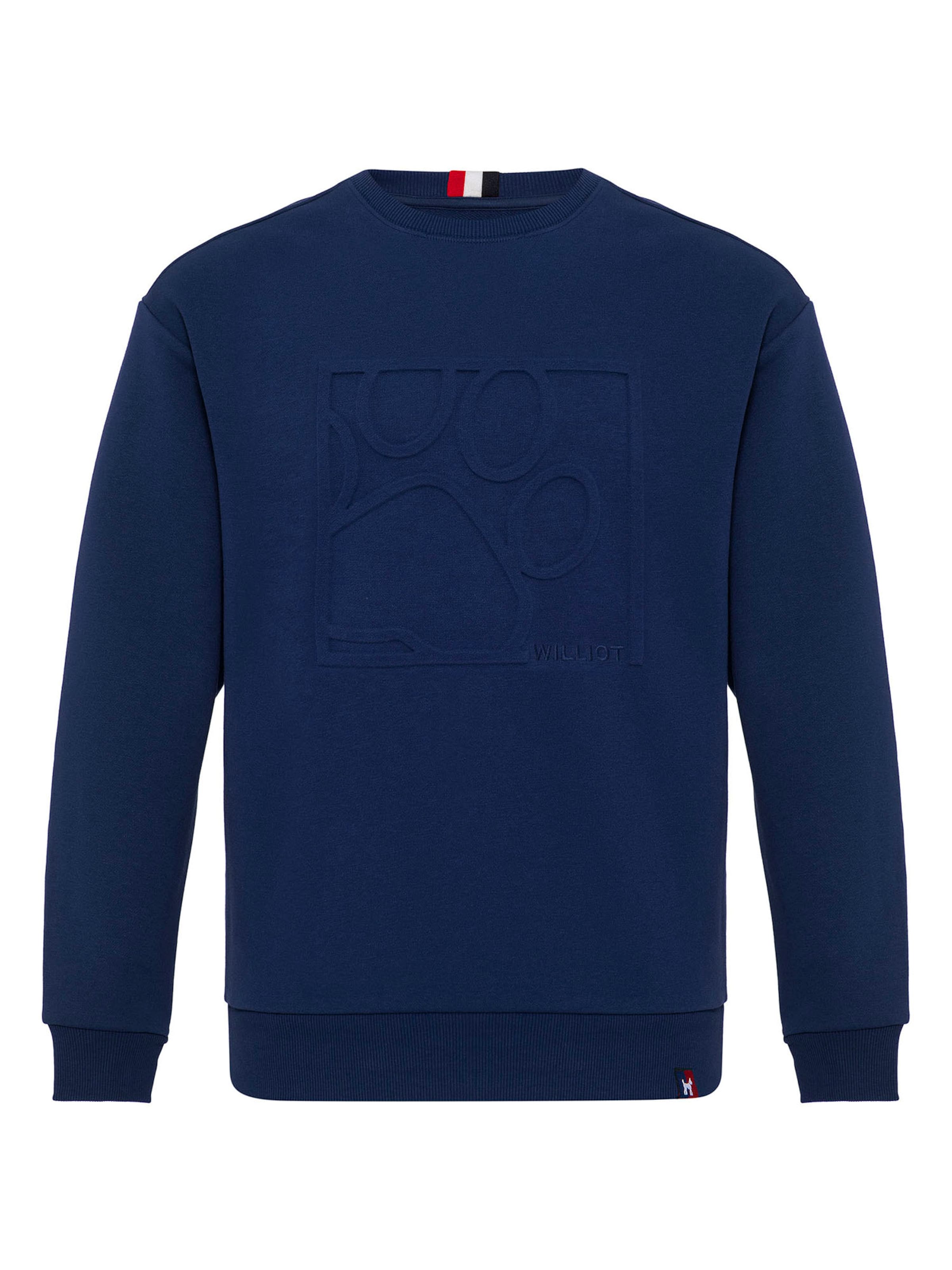 Williot Μπλούζα φούτερ σε μπλε: μπροστά