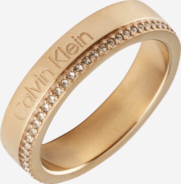 Anello di Calvin Klein in oro: frontale