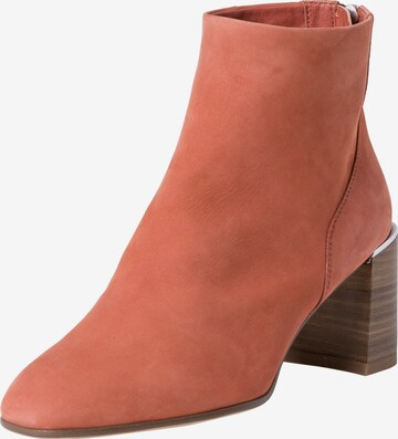 TAMARIS Ankle Boots in Orange: front