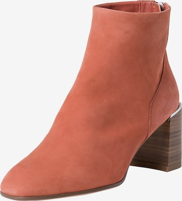 Bottines TAMARIS en orange : devant