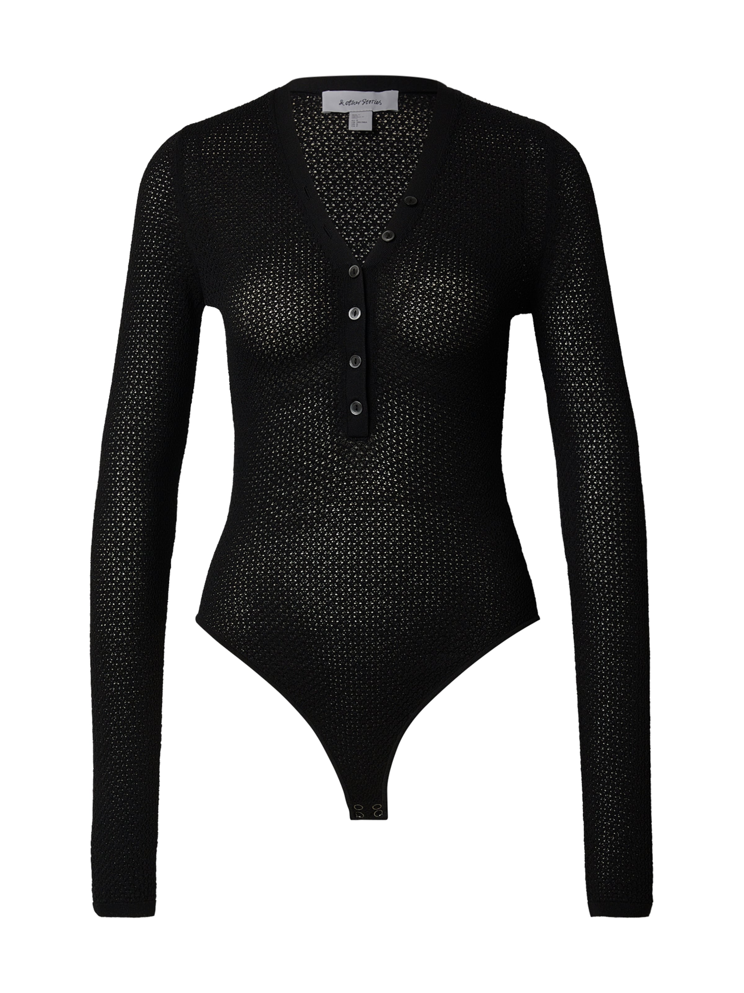 Body a maglietta di & Other Stories in nero: frontale