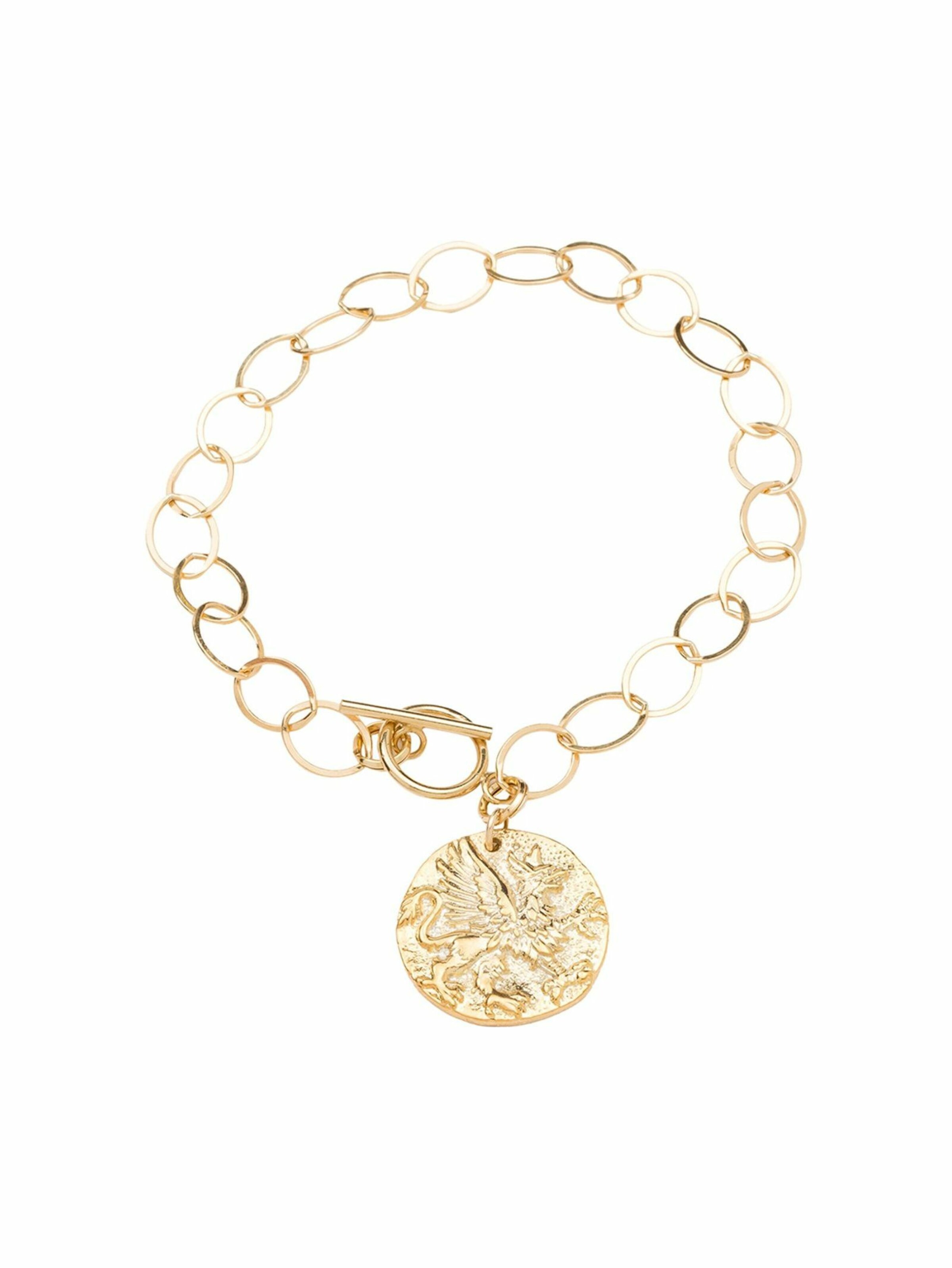 Gemshine Bracelet in Gold: front