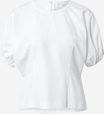 Club Monaco Blouse in Wit: voorkant