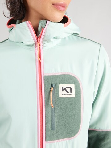 Kari Traa Athletic fleece jacket in Green