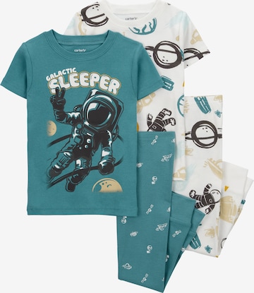 Carter's Pajamas in Green: front