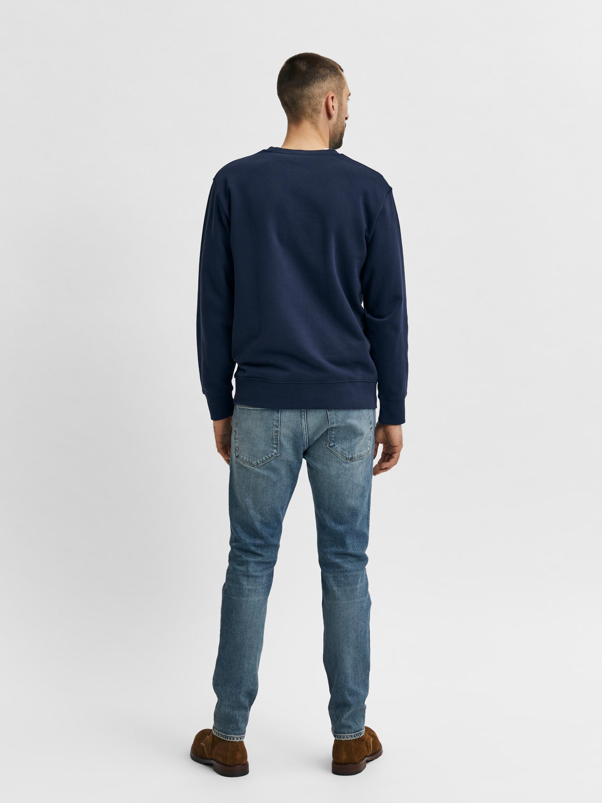 SELECTED HOMME Slim fit Jeans Leon in Blue Denim ABOUT YOU