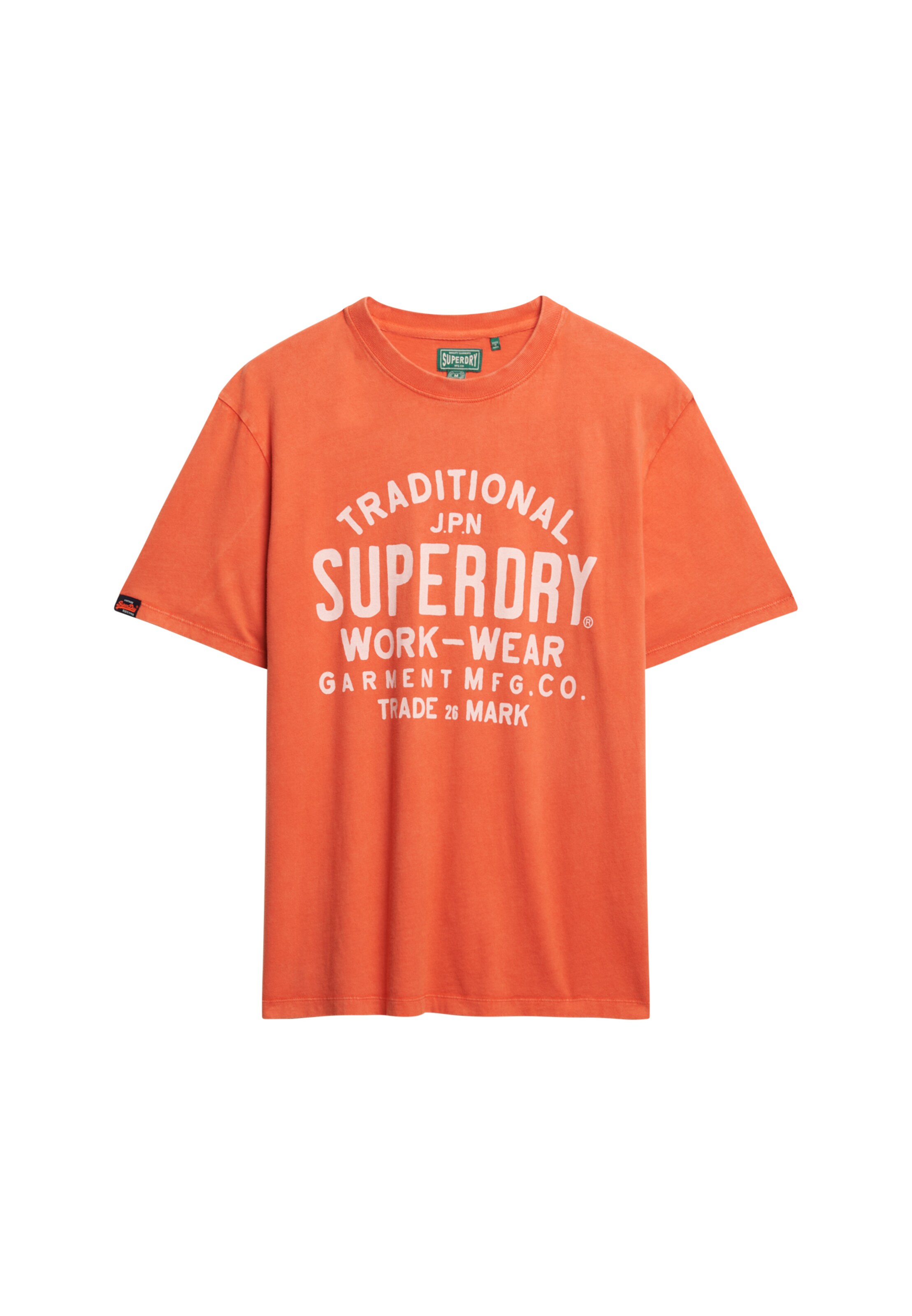 T-Shirt Superdry en orange : devant