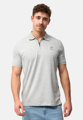 T-Shirt ' Yonah ' INDICODE JEANS en gris : devant