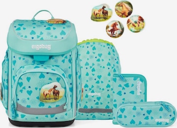 ergobag Backpack 'Set 5tlg. 2026' in Green: front