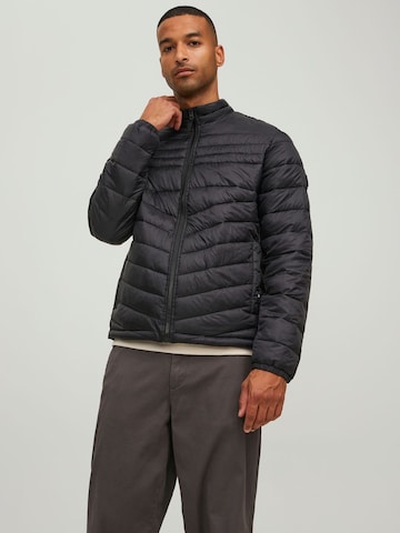 JACK & JONES Between-Season Jacket 'Hero' in Black: front