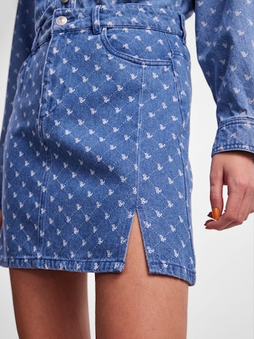 PIECES Skirt 'NURSEL' in Blue