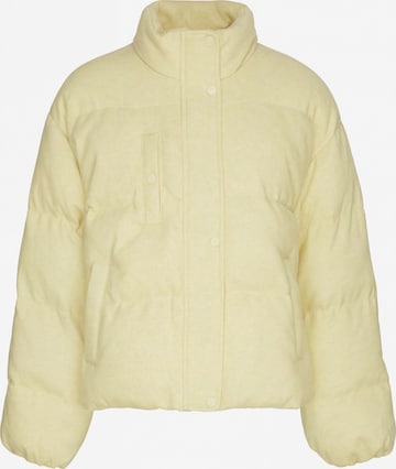 MYMO - Casaco de inverno em amarelo: frente