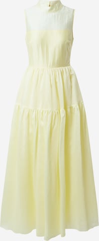 True Decadence Evening Dress in Yellow: front