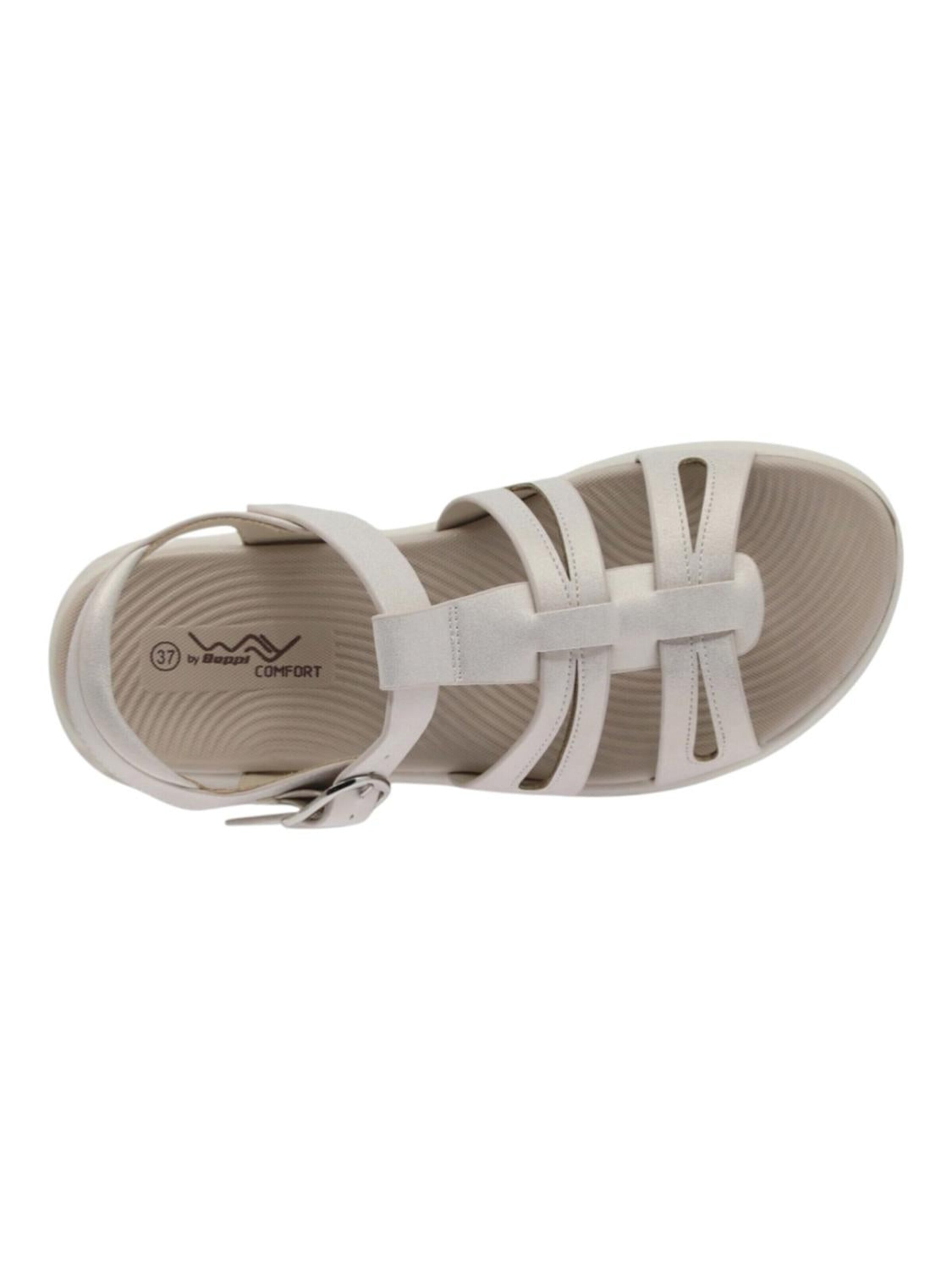 Beppi Sandale 'Casual Sandal' in Grau