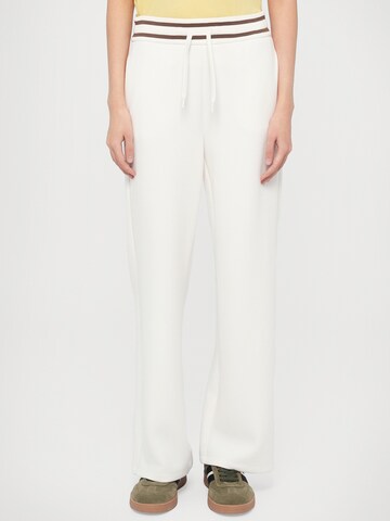 ARMANI EXCHANGEregular Hlače - bijela boja: prednji dio