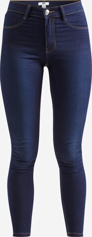 Dorothy Perkins Skinny Jeans 'Frankie' in Blue: front