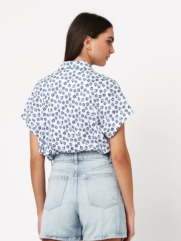 Chemisier 'Florine' DESOTO en bleu