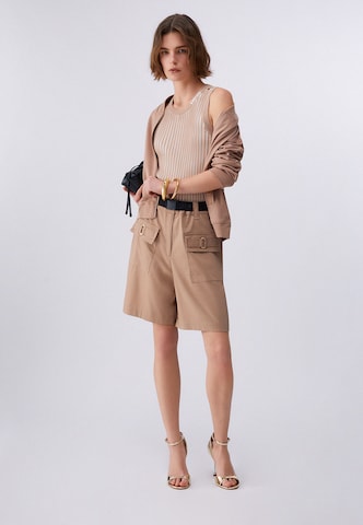 Liu Jo Плетен топ в бежово