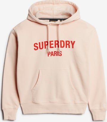 Superdry Sweatshirt in Pink: predná strana