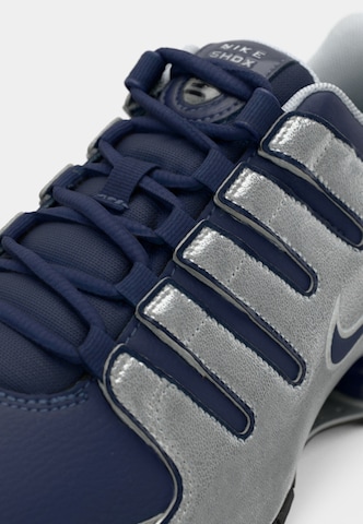 Nike Sportswear Sneakersy niskie 'Shox NZ' w kolorze niebieski