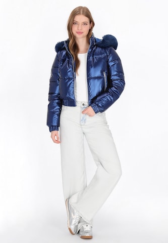 MYMO - Chaqueta de invierno en azul